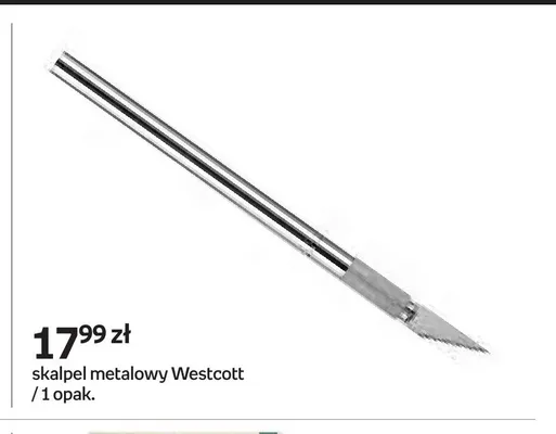 Skalpel metalowy Westcott promocja w Empik