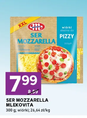 Ser Mozzarella Mlekovita promocja w Stokrotka
