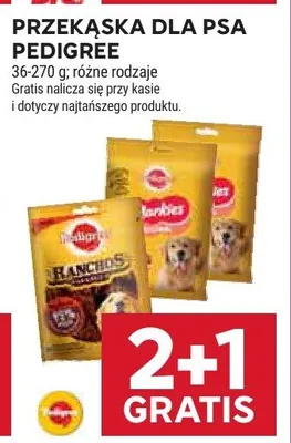 Przekąska dla psa Pedigree promocja w Stokrotka