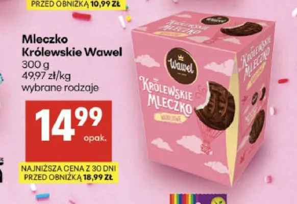 Mleczko Królewskie Wawel promocja w Delikatesy Centrum