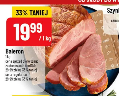 Baleron POLOmarket promocja w POLOmarket