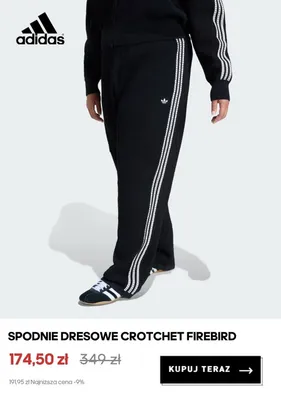 Spodnie dresowe Adidas Crotchet Firebird promocja w Adidas