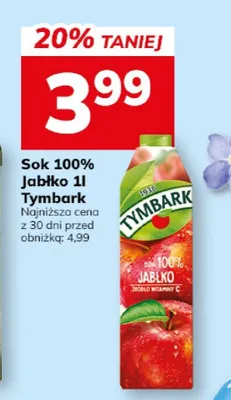 Sok 100% Jabłko promocja w Hitpol