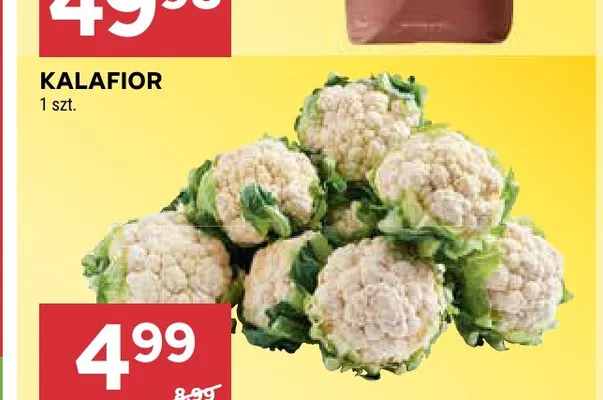 Kalafior promocja w Stokrotka