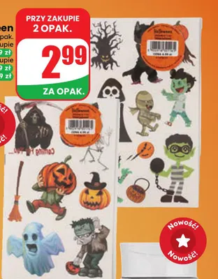 Tatuaże Halloween promocja w Dino