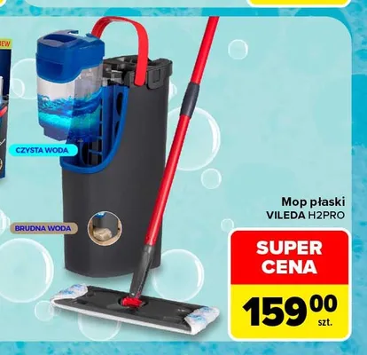 Mop płaski Vileda H2Pro promocja w Carrefour