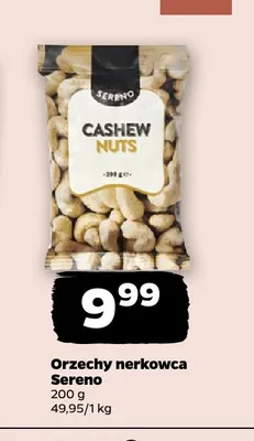 Orzechy nerkowca Sereno promocja w Netto