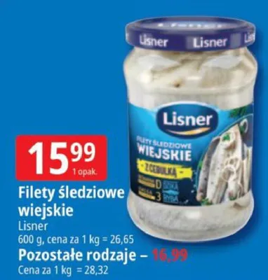 Filety śledziowe wiejskie promocja w Leclerc