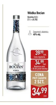 Wódka Biały Bocian promocja w Aldi