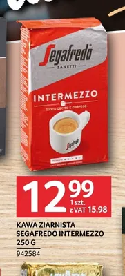 Kawa ziarnista Segafredo Intermezzo promocja w Selgros