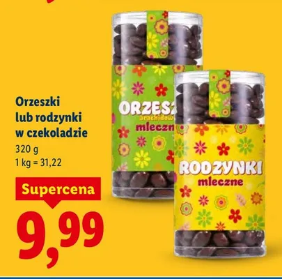 Orzeszki w czekoladzie Jutrzenka dobre miasto promocja w Lidl