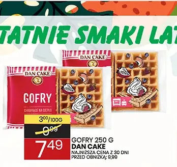 Gofry Dan Cake promocja w Wafelek