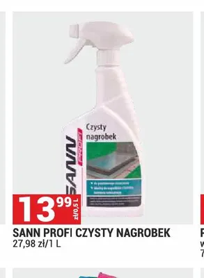 Płyn Czysty nagrobek Sann Profi promocja w Merkury Market