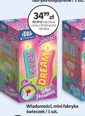 Wiadomości mini fabryka świeczek promocja w Empik