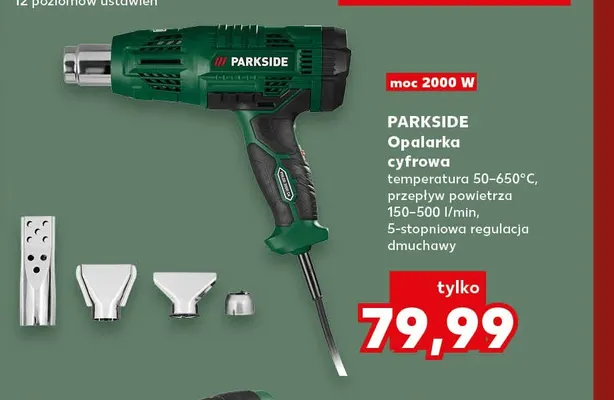 Opalarka cyfrowa Parkside promocja w Kaufland
