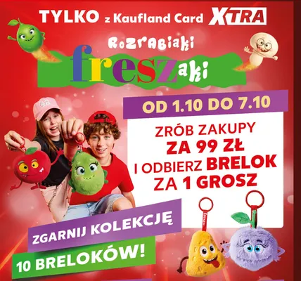 Brelok Rozrabiaki Freszaki promocja w Kaufland
