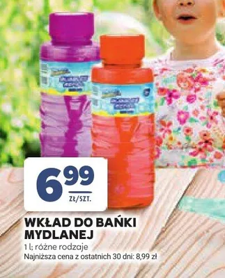 Wkład do bańki mydlanej promocja w Stokrotka