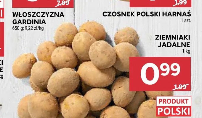 Ziemniaki jadalne promocja w Stokrotka