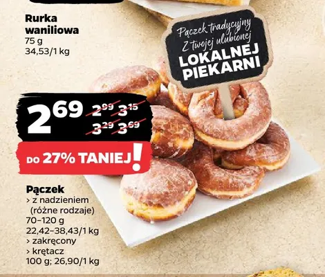 Pączek zakręcony promocja w Netto