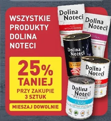 Karma dla psów Dolina Noteci Premium z dziczyzną promocja w Aldi