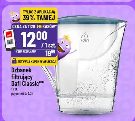 Dzbanek filtrujący Dafi Classic promocja w POLOmarket