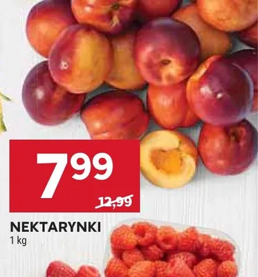 Nektarynki promocja w Stokrotka