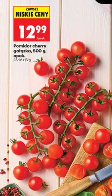 Pomidor cherry gałązka promocja w Biedronka