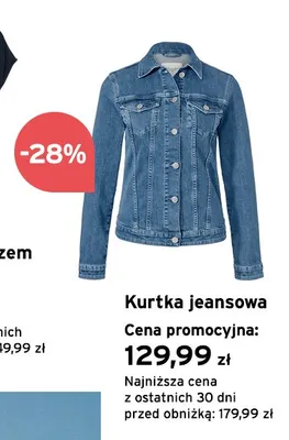 Kurtka jeansowa promocja w Tchibo