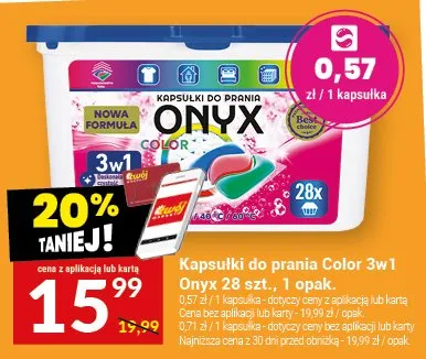 Kapsułki do prania Color 3w1 promocja w Twój Market
