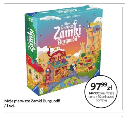 Moje pierwsze Zamki Burgundii Ravensburger promocja w Empik