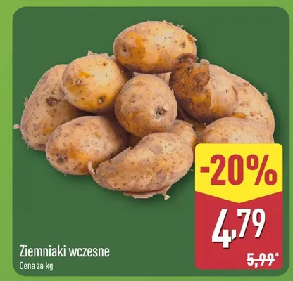 Ziemniaki wczesne promocja w Aldi