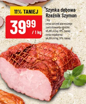 Szynka dębowa Rzeźnik Szymon promocja w POLOmarket