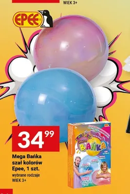 Mega Bańka szał kolorów Epee promocja w Twój Market