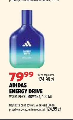 Woda perfumowana Adidas Energy Drive promocja w Drogerie Natura