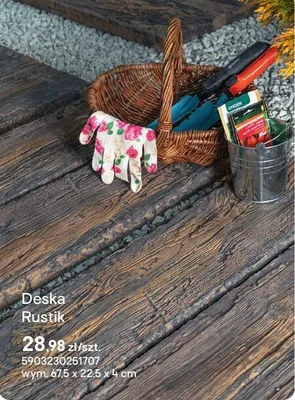 Deska Rustik promocja w Castorama