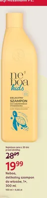 Szampon delikatny do włosów Neboa kids 1+ promocja w Rossmann