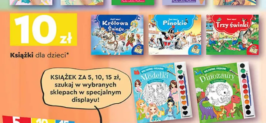 Książka Królowa śniegu promocja w Biedronka