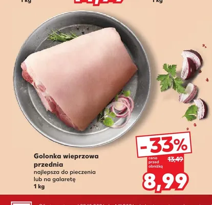 Golonka wieprzowa przednia promocja w Kaufland