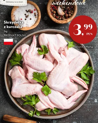 Skrzydełka z kurczaka polskie promocja w Market Point