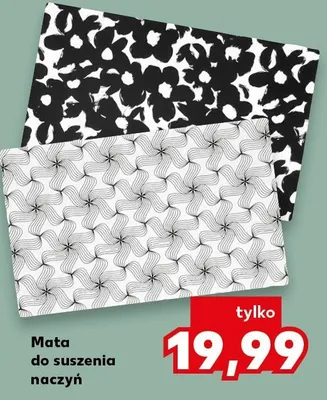 Mata do suszenia naczyń promocja w Kaufland