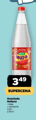 Oranżada biała Hellena promocja w Netto