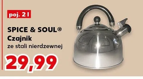 Czajnik ze stali nierdzewnej promocja w Kaufland