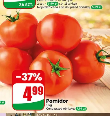 Pomidory promocja w Dino
