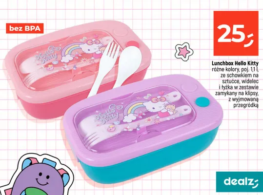 Lunchbox Hello Kitty 1,1 l promocja w Dealz