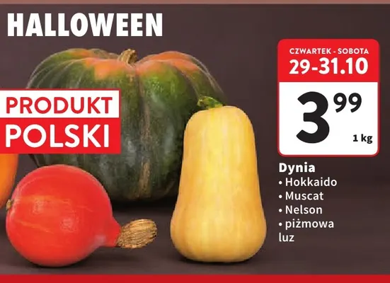 Dynia Muscat luzem promocja w Intermarche
