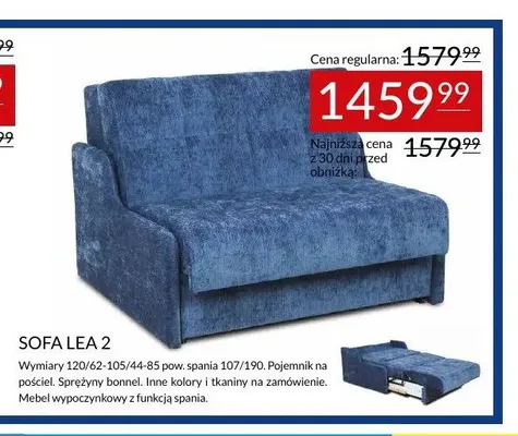 Sofa Lea 2 promocja w Abra Meble