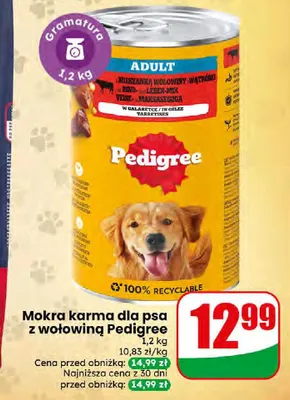 Karma dla psa z wołowiną PUPIL PRIME promocja w Dino