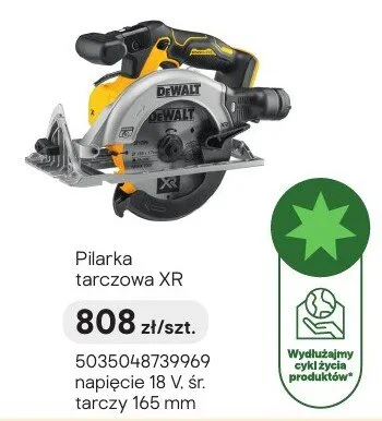 Pilarka tarczowa XR promocja w Castorama