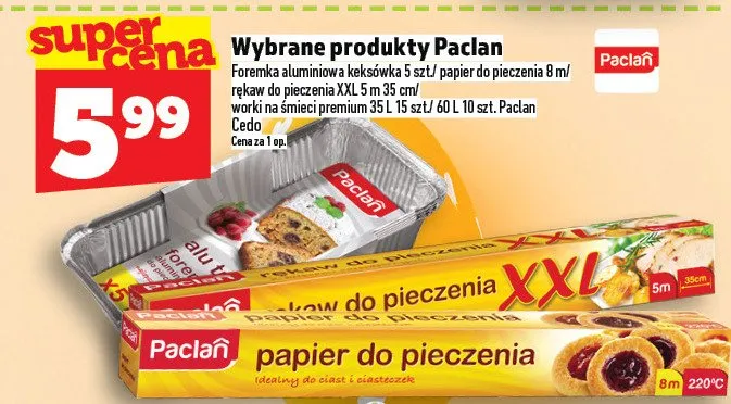 Rękaw do pieczenia XXL promocja w TOPAZ