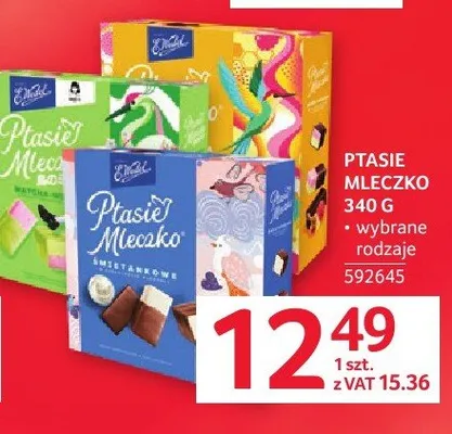 Ptasie Mleczko promocja w Selgros